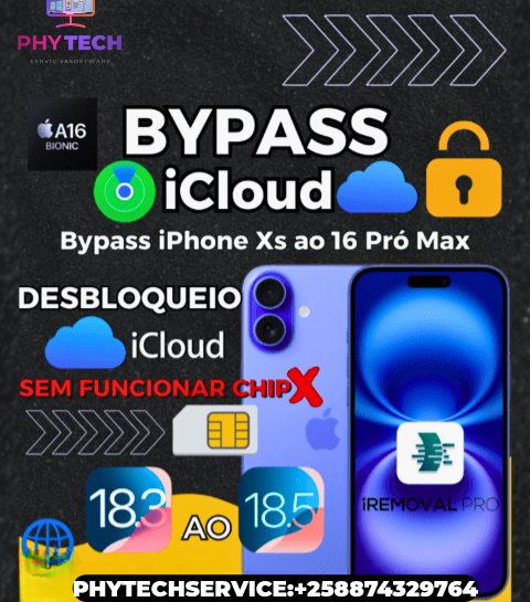 Desbloqueio de iCloud